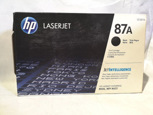 Genuine HP 87A Cf287A Toner Cartridge (New And Open Box) Genuine HP 87A Cf287A Toner Cartridge (New And Open Box)