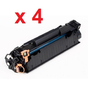 HP 85A CE285A New Compatible Black Toner Cartridge 4/Pack HP 85A CE285A New Compatible Black Toner Cartridge 4/Pack