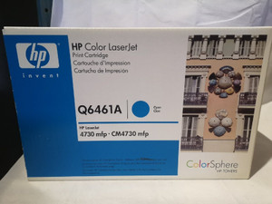 Original HP 644A Q6461A Cyan Toner Cartridge Original HP 644A Q6461A Cyan Toner Cartridge