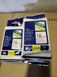 Genuine Original Brother Tze-241 18mm Tape Cassette (7 PCs)