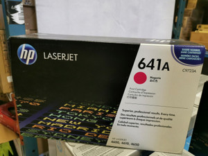 Genuine Original Hp 641a C9723a Magenta Toner Cartridge Genuine Original Hp 641a C9723a Magenta Toner Cartridge