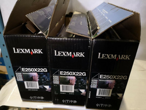 Original Lexmark E250x22g Imaging Units (3 Pcs Open)