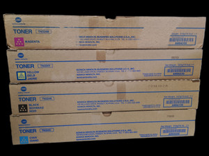 Original Konica TN324K Tn324C TN324M TN324Y Toner Cartridges (1 Set) Original Konica TN324K Tn324C TN324M TN324Y Toner Cartridges (1 Set)