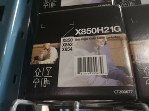 Original Genuine Lexmark X850H21G Toner Cartridge Original Genuine Lexmark X850H21G Toner Cartridge
