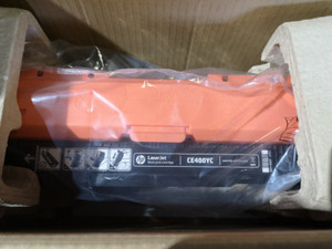 Original Hp Ce400x Black Toner Cartridge (Open Box & Sealed Inside) Original Hp Ce400x Black Toner Cartridge (Open Box & Sealed Inside)