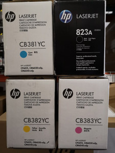 Original Hp Cb380a Cb381a Cb382a Cb383a Toner Cartridges (1 Set) Original Hp Cb380a Cb381a Cb382a Cb383a Toner Cartridges (1 Set)