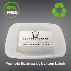 24 oz Microwaveable BPA Free Take Out Containers with Lids - Rectangular Design (6.88"x4.5"x2"), Recyclable Food Storage for Hot & Cold Meals (250 Combos) 24 oz Microwaveable BPA Free Take Out Containers with Lids - Rectangular Design (6.88"x4.5"x2"), Recyclable Food Storage for Hot & Cold Meals (250 Combos)