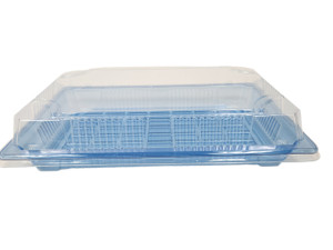 Rectangular Sushi Takeout Box / Sushi Tray with Lids 9.57'' x 6.06''x 2.08'' (300 sets) Rectangular Sushi Takeout Box / Sushi Tray with Lids 9.57'' x 6.06''x 2.08'' (300 sets)
