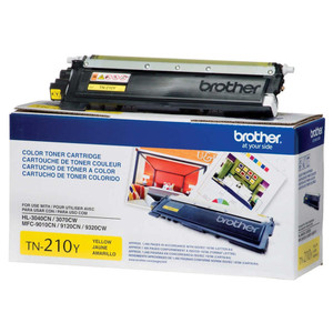 Genuine Brother TN210Y Yellow Toner Cartridge Genuine Brother TN210Y Yellow Toner Cartridge