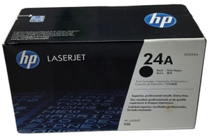 Genuine HP 24A Q2624A Black Toner Cartridge