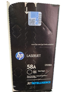 Genuine HP 58A (CF258A) Black Original Toner Cartridge Genuine HP 58A (CF258A) Black Original Toner Cartridge