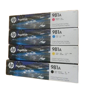 Original HP 981A Laser Toner Cartridge Set (J3M71A)(J3M70A)(J3M68A)(J3M69A) Original HP 981A Laser Toner Cartridge Set (J3M71A)(J3M70A)(J3M68A)(J3M69A)