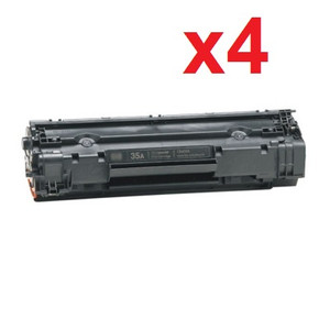 HP 78A CE278A New Compatible Black Toner Cartridge (Pack of 4) HP 78A CE278A New Compatible Black Toner Cartridge (Pack of 4)
