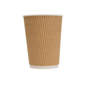 Ripple Wall 10 oz Paper Cups (500 pieces)