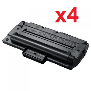 New Black Toner Cartridge Compatible with Samsung SCX-D4200A (Pack of 4) New Black Toner Cartridge Compatible with Samsung SCX-D4200A (Pack of 4)