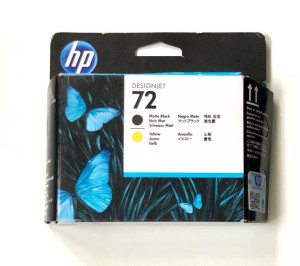 Original Genuine HP 72 Matte Black Yellow Head C9384a Ink Cartridge Original Genuine HP 72 Matte Black Yellow Head C9384a Ink Cartridge