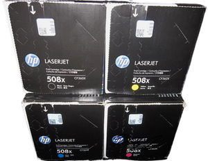 HP CF360X/61X/62X/63X Full Set of 4 High Yield Cartridges - Original Cartridge HP CF360X/61X/62X/63X Full Set of 4 High Yield Cartridges - Original Cartridge