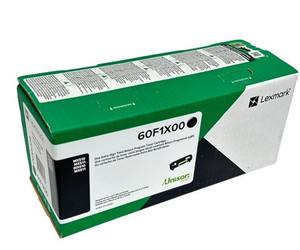 Genuine Lexmark 60F1X00 (601X) Black Toner Cartridge Extra High-Yield (Open Box) Genuine Lexmark 60F1X00 (601X) Black Toner Cartridge Extra High-Yield (Open Box)