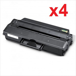 New Black Toner Cartridge Compatible with Samsung MLT-D103L High Yield (Pack of 4) New Black Toner Cartridge Compatible with Samsung MLT-D103L High Yield (Pack of 4)