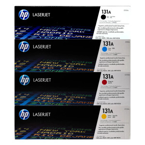 Original HP 131A CF210A CF212A CF212A CF213A Toner Cartridges (1 Set)