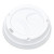 Plastic Dome Lid - for 14, 16, 20 OZ - White