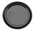 Plastic Tray 18'' Flat Black Onyx (50/PACK)