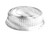 12" Plastic Round Foil Tray Lid - 5/Case