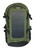 YUPAK Solar Powered Backpack with  7Watts Solar Panel & 10000 mAh Power Bank (Green)