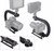 U-shaped Triple Shoe Mount Handheld Stabilizer for Canon Nikon Sony Panasonic Pentax Olympus DSLR Camera Camcorder DV