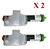 Black Copier Toner compatible with the Panasonic DQ-TU10J (1 Pack of 2)
