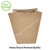 Eco-Friendly & Heavy Duty Kraft Paper Bags (110 GSM) 9.75''*6''*16'' for Bakery Cookies, Treats, Snacks, Groceries, Food Packaging (1500 PCS)