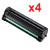 New Black Toner Cartridge Compatible with Samsung MLT-D104S  (Pack of 4)