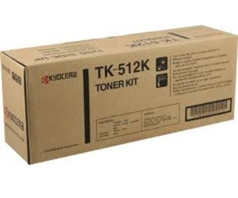 Kyocera-Mita TK512Y OEM Yellow Toner Cartridge