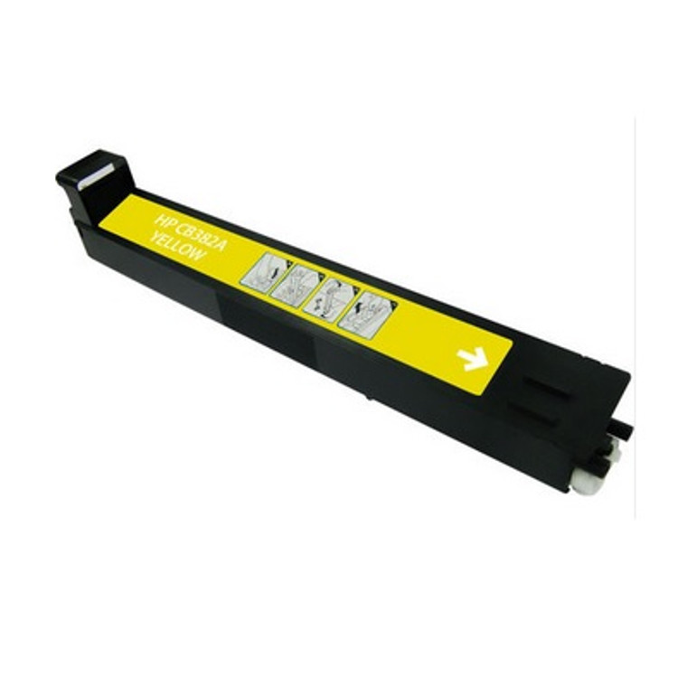 HP CB382A Remanufactured Yellow Toner Cartridge