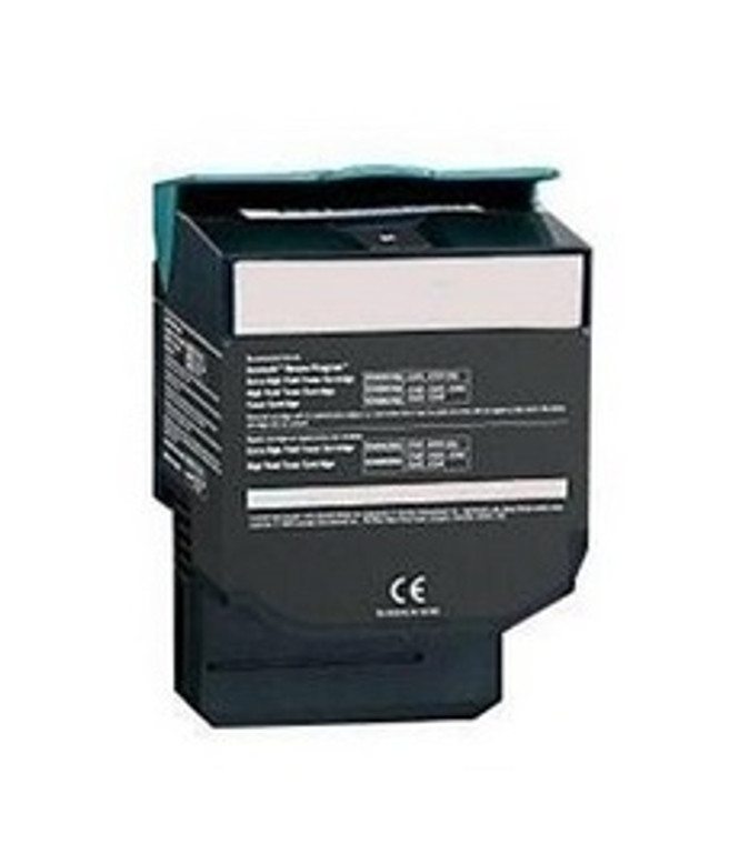 Lexmark C540H1KG Remanufactured Black Toner Cartridge - High Yield