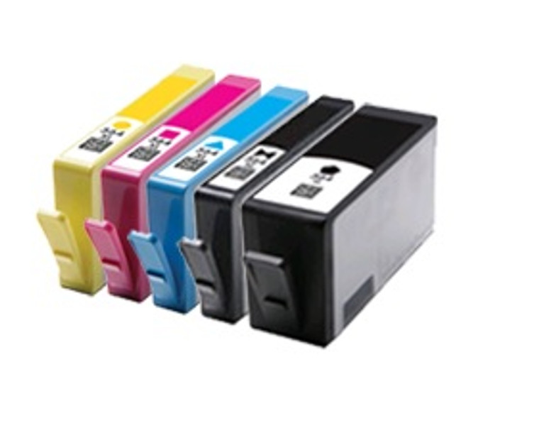 HP 564XL Compatible Ink Cartridges High Yield Combo Pack (1set of 5)