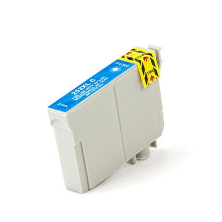 Epson 252XL (T252XL220) New Compatible Cyan Ink Cartridge (High Yield)