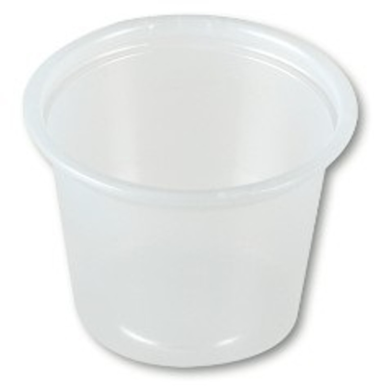 Plastic Portion Cups 1 OZ - 500/CASE