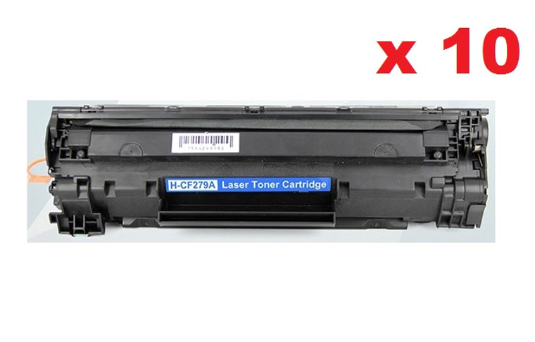 HP 79A CF279A New Compatible Black Toner Cartridge (1 Box of 10)