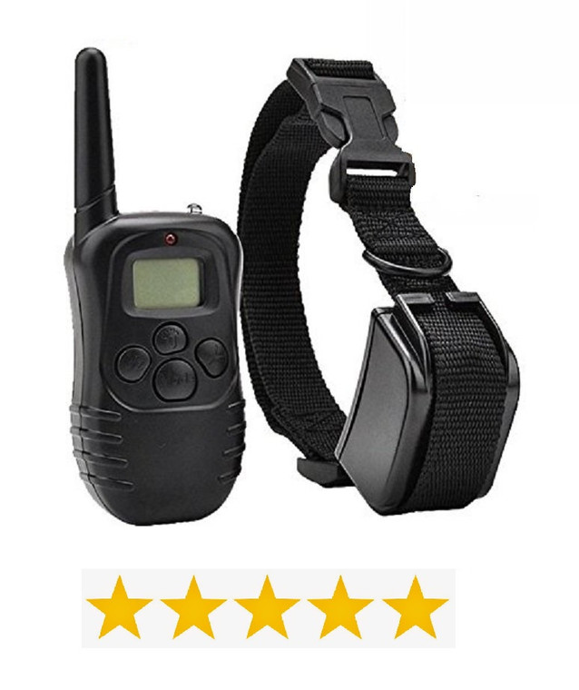 Pet Dog Training Collar - Waterproof & Rechargeable with LCD Shock Control