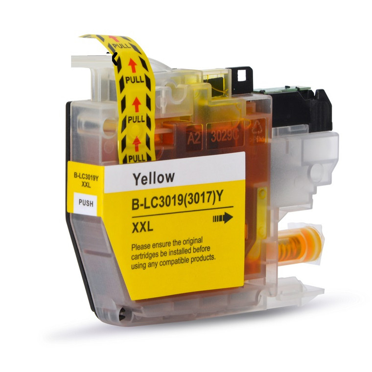 Brother LC3019XXLY Compatible Yellow Ink Cartridge Extra High Yield