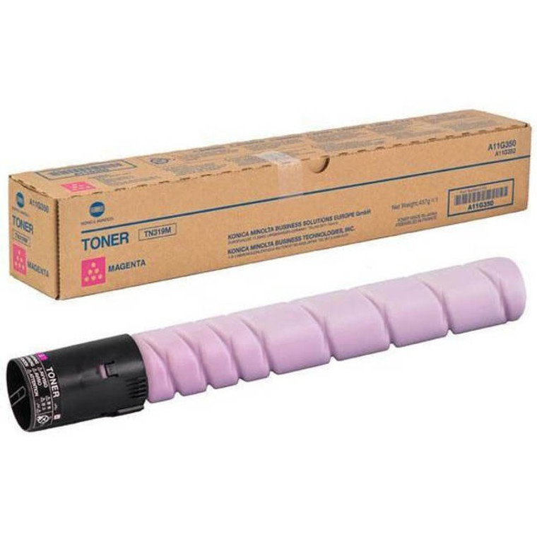 Original Konica Minolta A33K330, TN321M OEM Toner Cartridge For Bizhub C224 Magenta - 25K