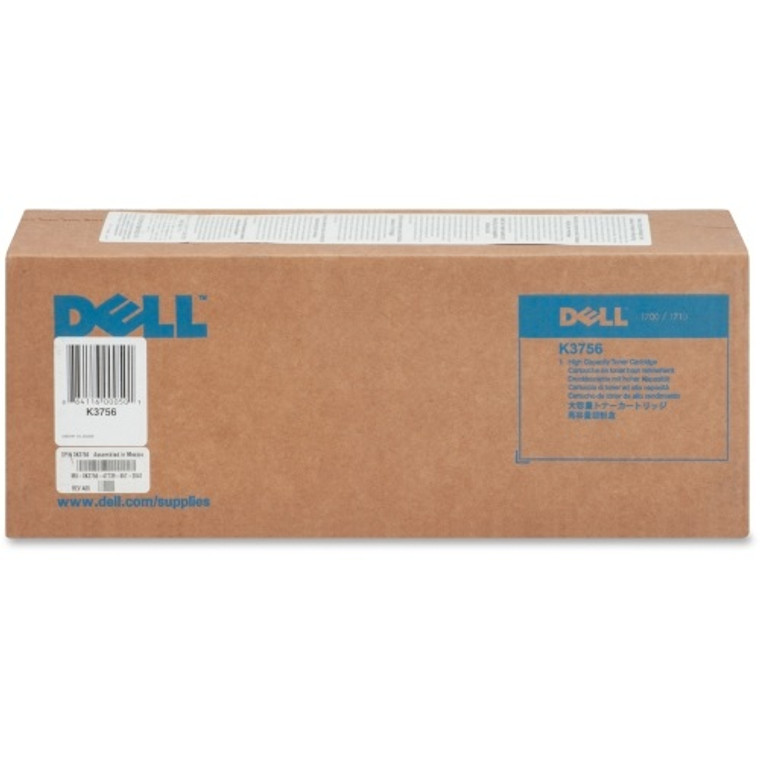 Genuine Dell 1700/1710 Black Toner Cartridge, High Yield (K3756) 310-5400
