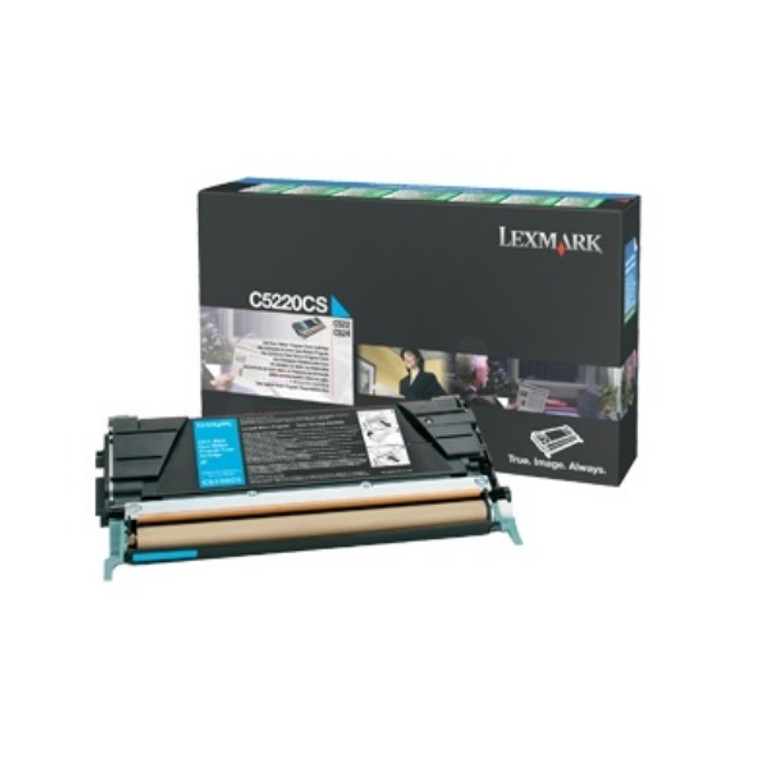 Genuine Lexmark C5220CS Cyan Laser Cartridge
