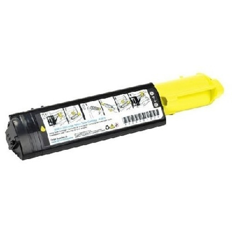 Genuine Dell 341-3569 Yellow Toner Cartridge - Dell 3010CN