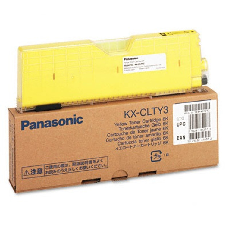 Panasonic KX-CLTY3 Yellow Toner for KX-CL400