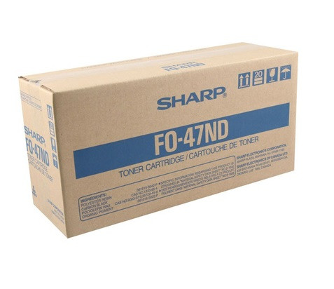 Original Sharp FO-47ND FO47ND Black Laser Toner Cartridge