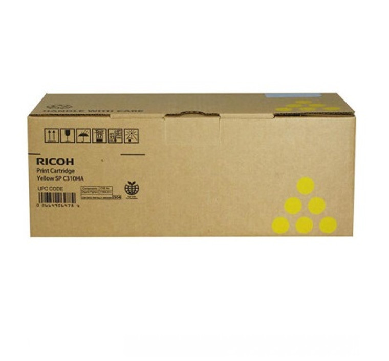 Genuine Ricoh 406478 (SPC310HA) Yellow High Yield Toner Cartridge