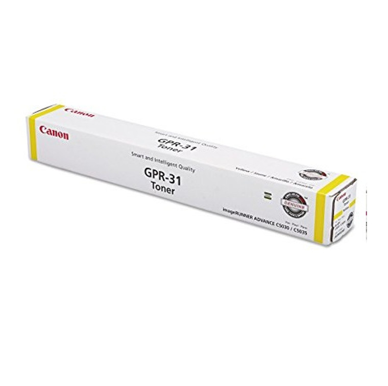 Genuine Canon GPR-31Y Yellow Laser Toner Cartridge