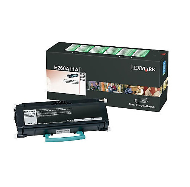 Genuine Lexmark E260A11A Black Toner Cartridge